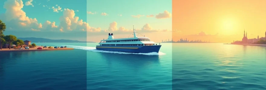 Le ferry : une alternative accessible